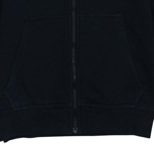 Nike Men's Black Full Zip Hoodie XS Fleece Sweatshirt