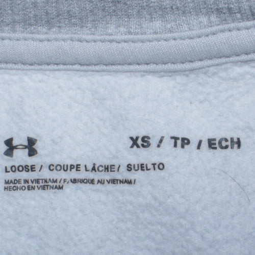 Under Armour Men's Grey XS Pullover Crew Neck Sweatshirt