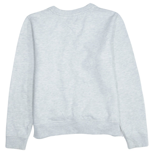 Tommy Jeans Women's Grey Small Logo Crew Neck Sweatshirt