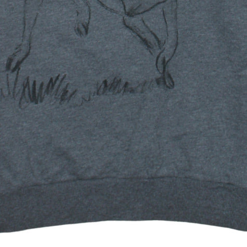 Disney Primark Women's Grey Bambi Sweatshirt Size 10-12