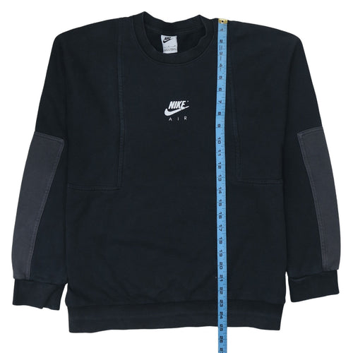 Nike Air Men's Black Crew Neck Pullover Sweatshirt Size S