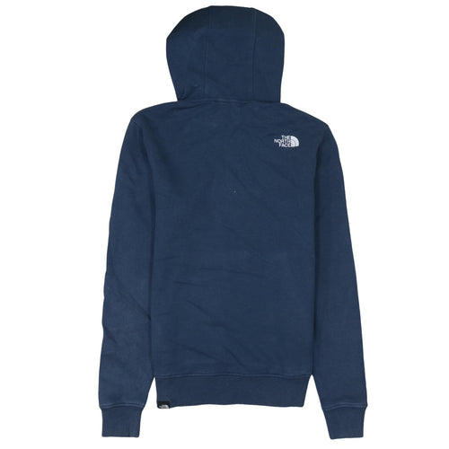 The North Face Men's Blue Pullover Hoodie Size S Graphic Logo