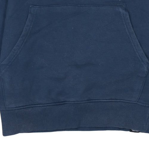 The North Face Men's Blue Pullover Hoodie Size S Graphic Logo