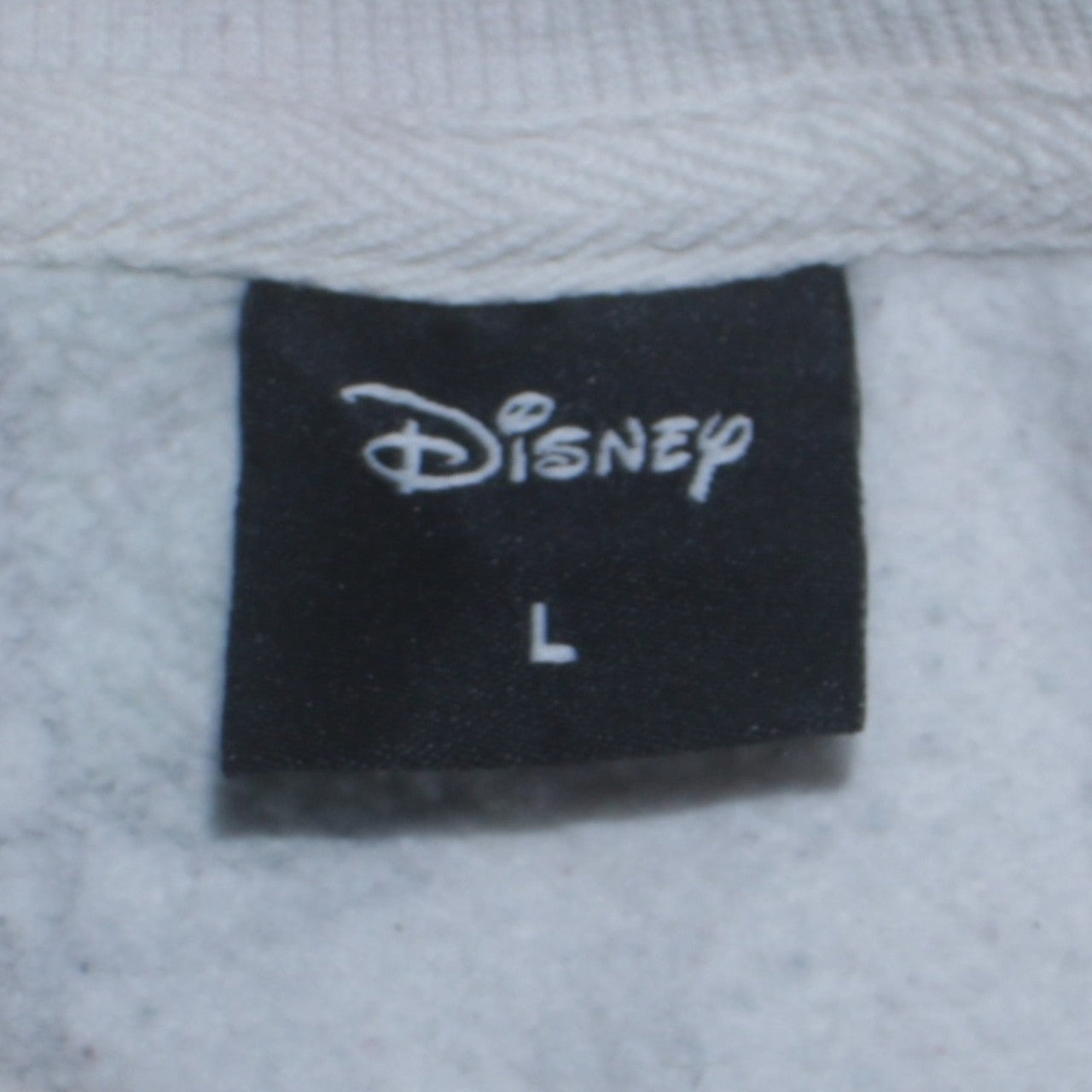 Disney Women White Multicoloured Sweatshirt L Mickey & Friends Print