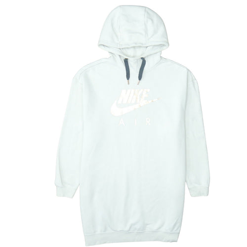 Nike Air Women's White Long Sleeve Pullover Hoodie Size S