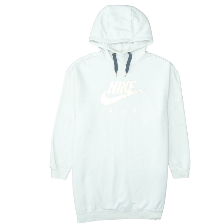 Nike Air Women's White Long Sleeve Pullover Hoodie Size S
