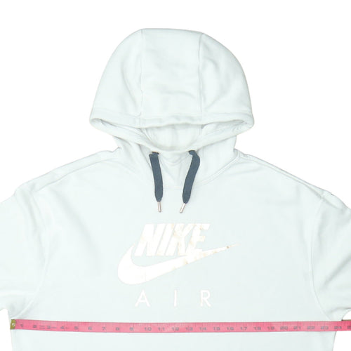 Nike Air Women's White Long Sleeve Pullover Hoodie Size S