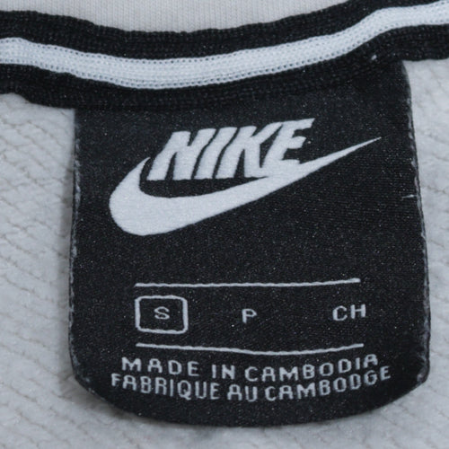 Nike Air Women's White Long Sleeve Pullover Hoodie Size S