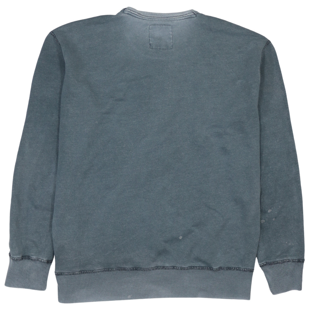 Hollister Men's Grey Pullover Sweatshirt M Regular Fit Logo Crew Neck