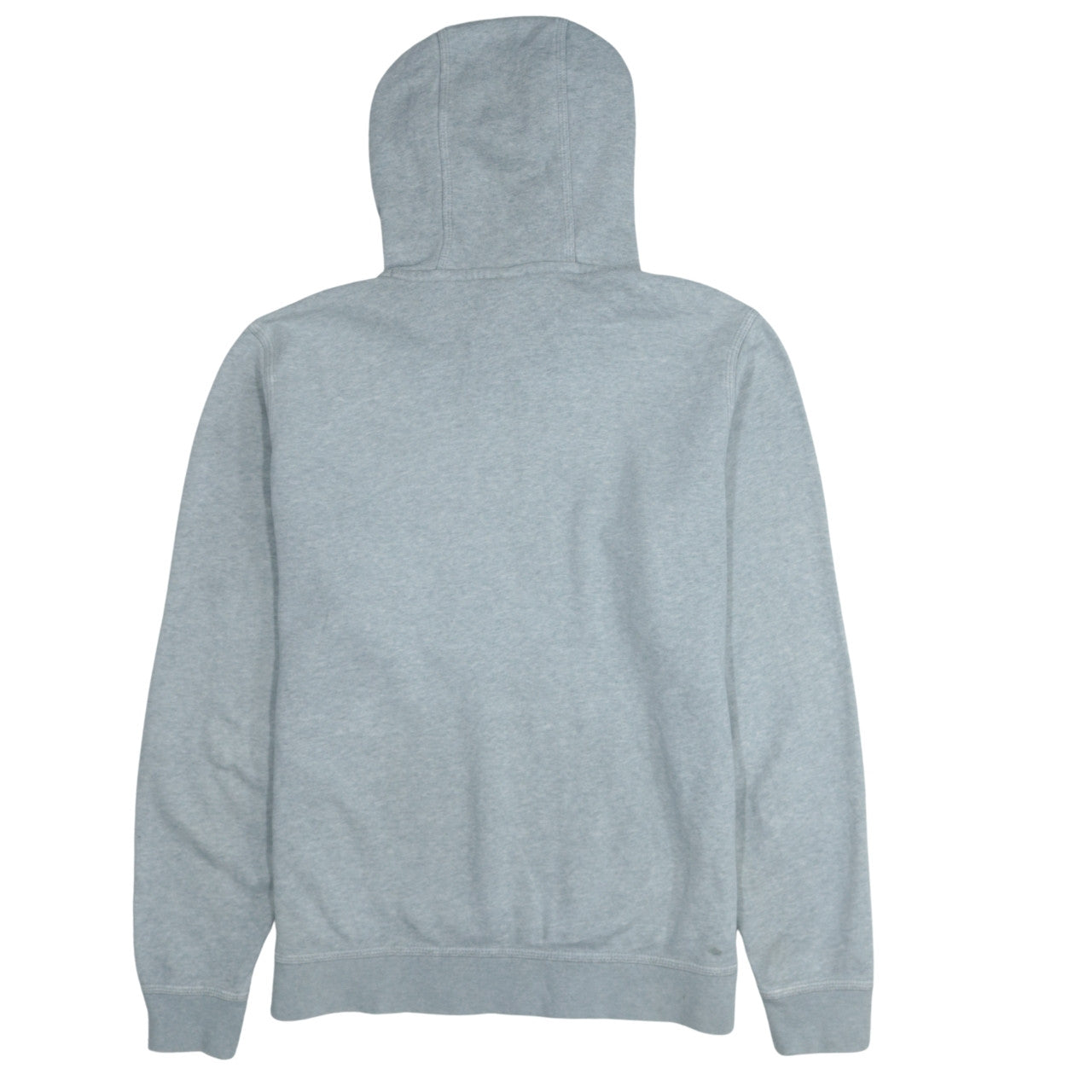 Nike Men's Grey Pullover Hoodie L Logo Fleece Sweatshirt