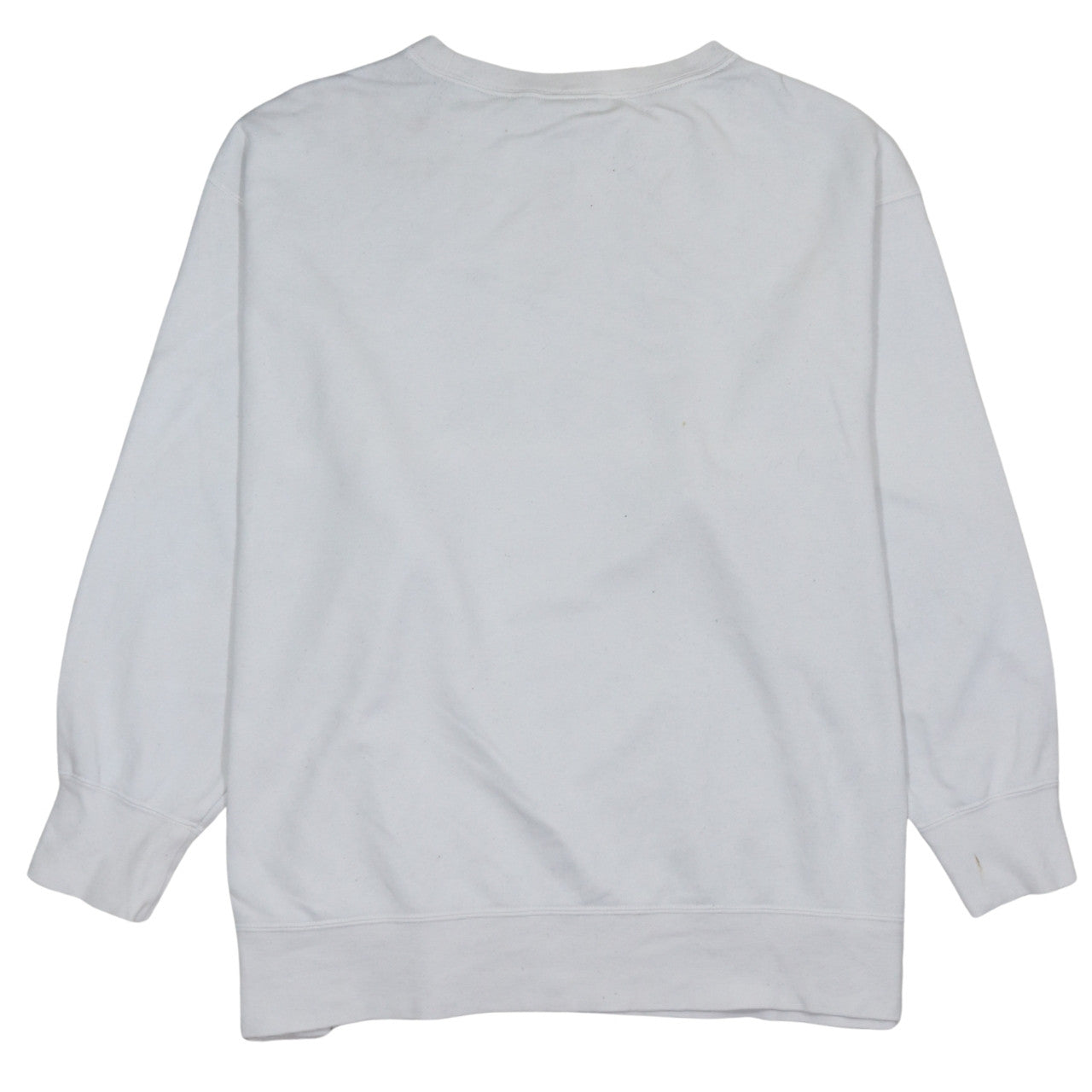 Nike Air White Women's 1X Pullover Sweatshirt with Logo Print