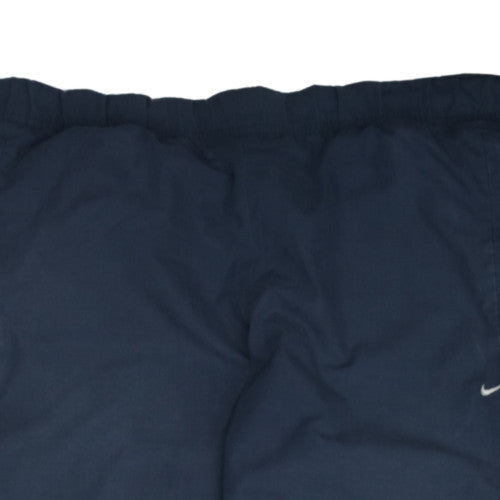 Nike Men Blue Regular Fit Sports Track Trousers M