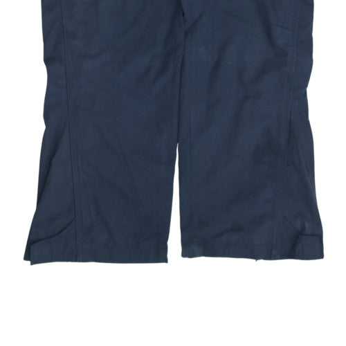 Nike Men Blue Regular Fit Sports Track Trousers M