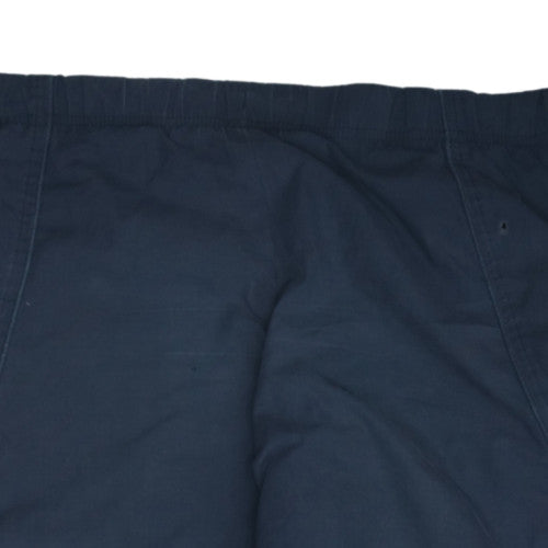 Nike Men Blue Regular Fit Sports Track Trousers M