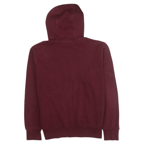 Nike Men’s Red Pullover Hoodie M Regular Fit Sportswear