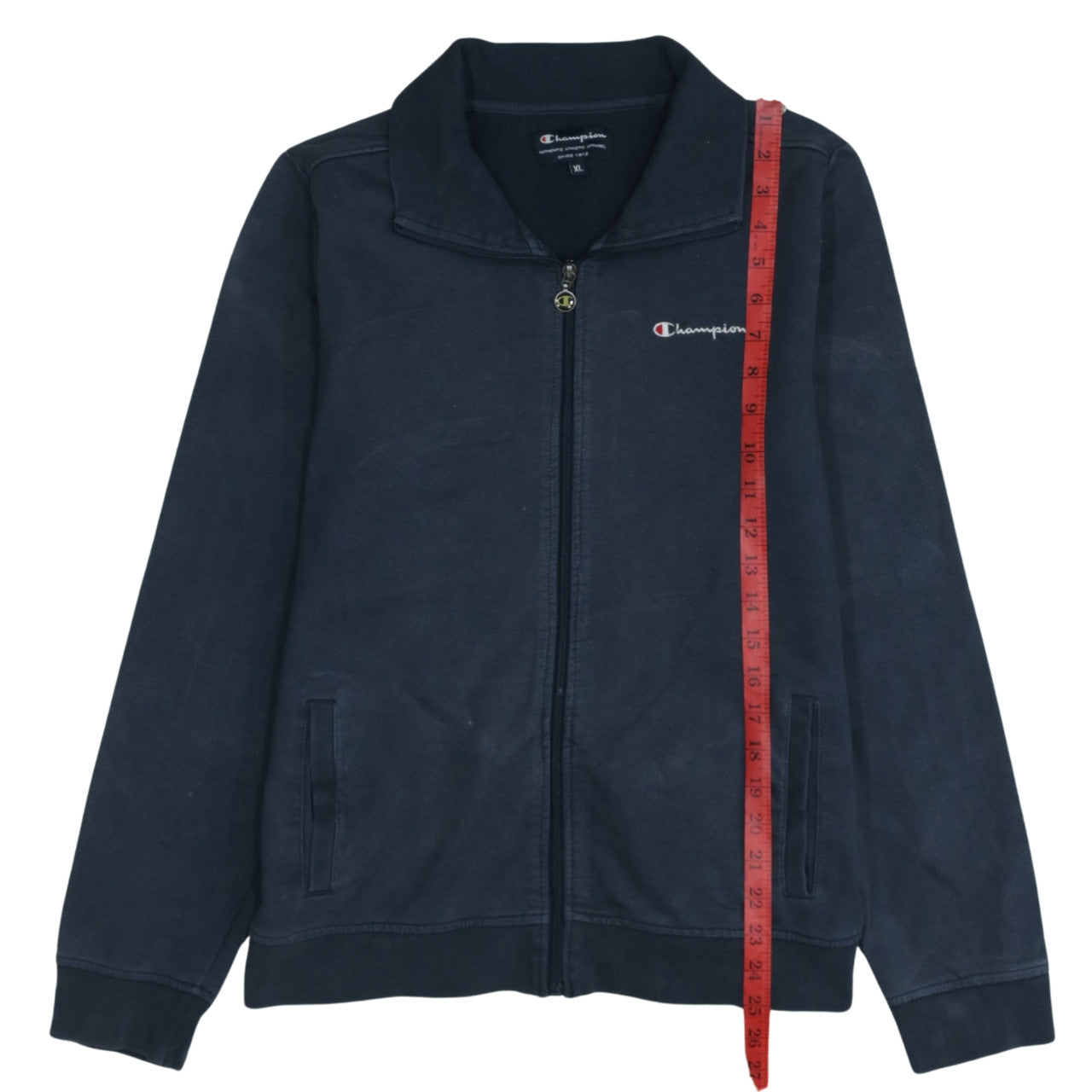 Champion Men's Blue XL Full Zip Sweatshirt Jacket