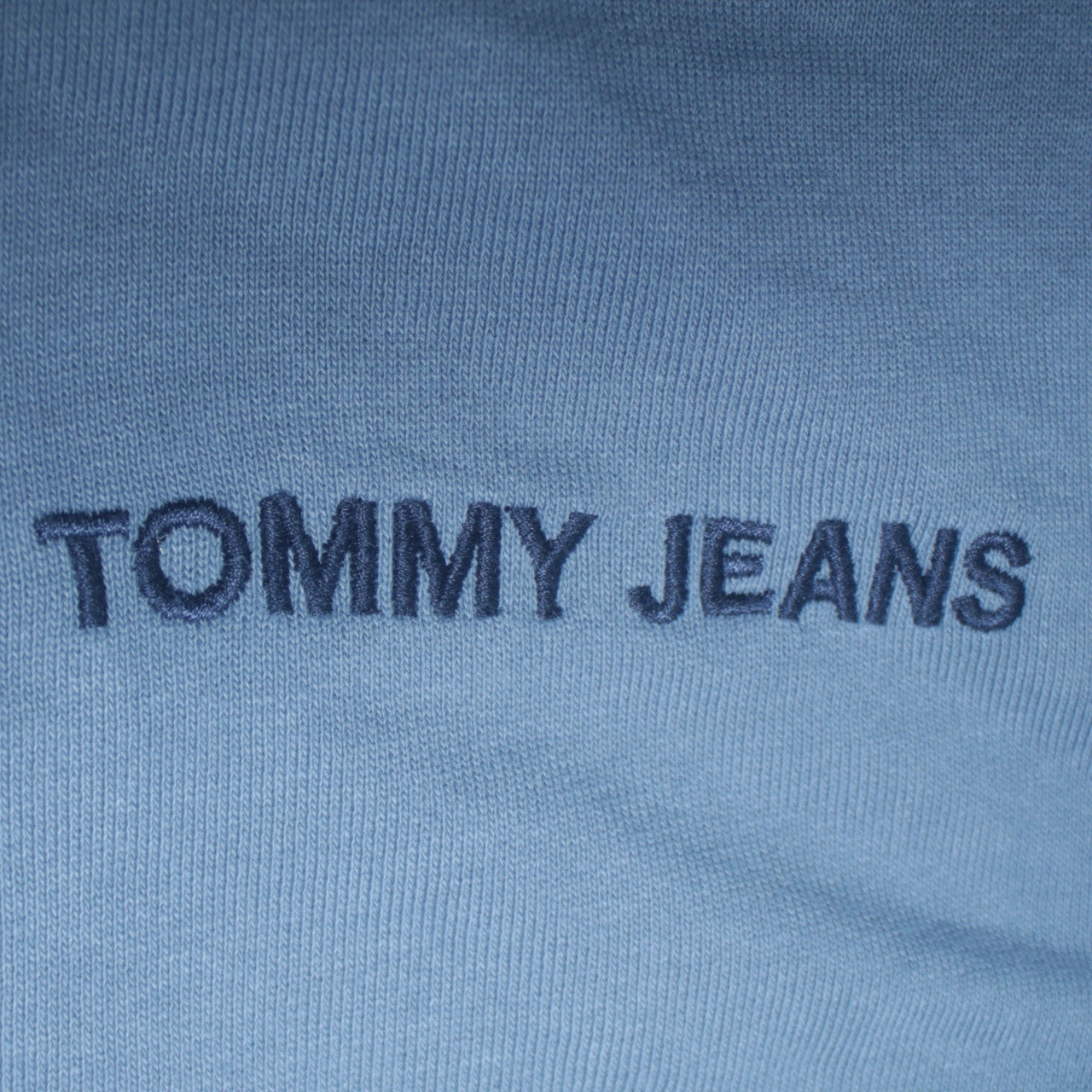 Tommy Jeans Mens Blue Colour Block Crew Neck Sweatshirt XL