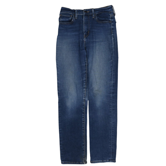 Levi's 724 High Rise Straight Blue Denim Women's Jeans Size 28