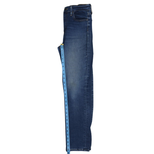 Levi's 724 High Rise Straight Blue Denim Women's Jeans Size 28