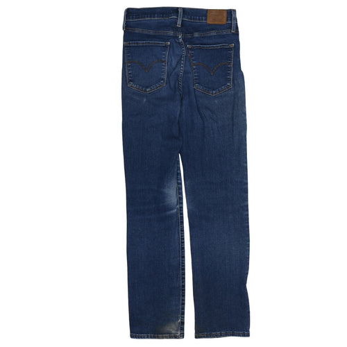 Levi's 724 High Rise Straight Blue Denim Women's Jeans Size 28