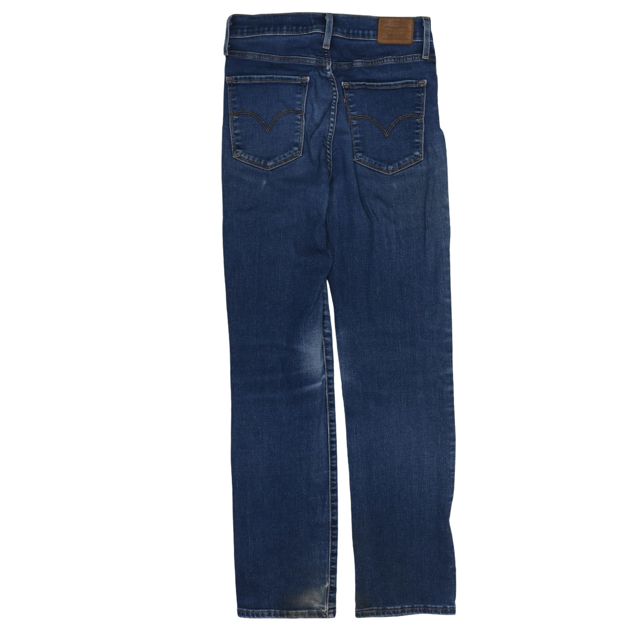 Levi's 724 High Rise Straight Blue Denim Women's Jeans Size 28