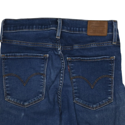Levi's 724 High Rise Straight Blue Denim Women's Jeans Size 28