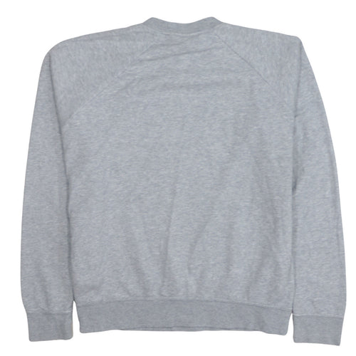 Nike Women Grey Crew Neck Pullover Sweatshirt M