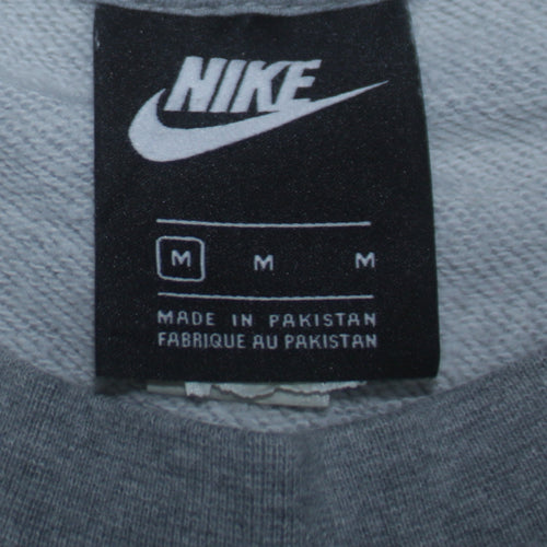Nike Women Grey Crew Neck Pullover Sweatshirt M