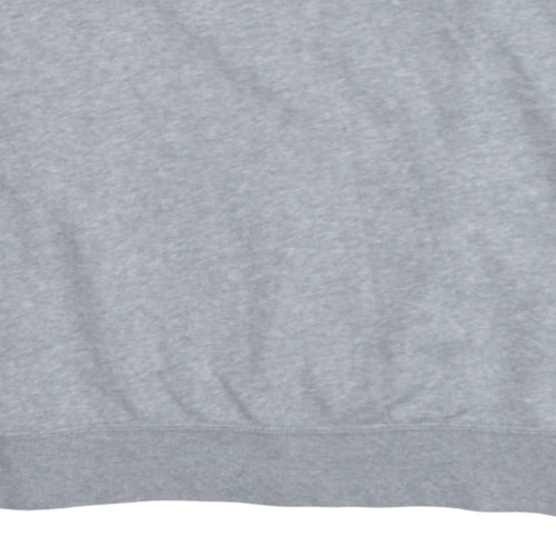 Nike Women Grey Crew Neck Pullover Sweatshirt M