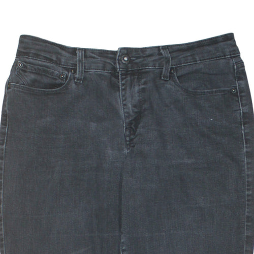 Levi’s Women’s Demi Curve Mid Rise Slim Black Jeans Size 6/28