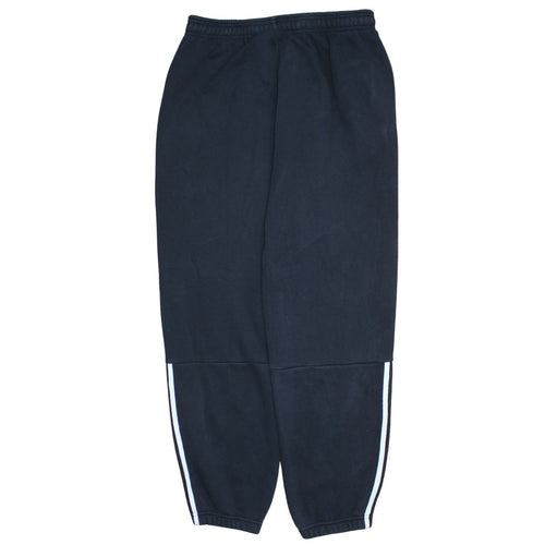 Adidas Men's Black Fleece Sweatpants L Regular Fit Casual Trousers
