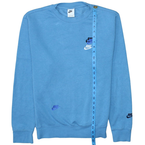 Nike Men's Blue Small Pullover Crew Neck Sweatshirt