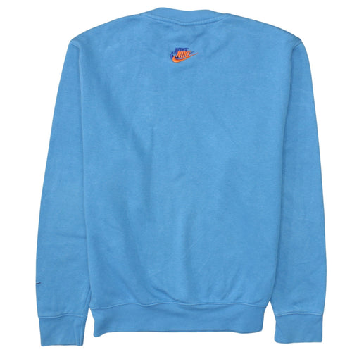 Nike Men's Blue Small Pullover Crew Neck Sweatshirt
