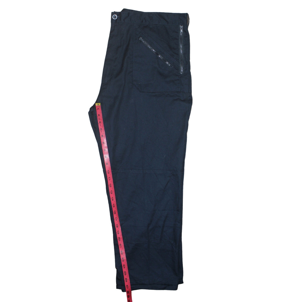 Dickies Men's Blue Cargo Workwear Trousers Size 44 Regular Polyester Cotton