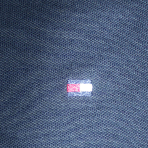 Tommy Hilfiger Men’s Blue Long Sleeve Ski Polo L