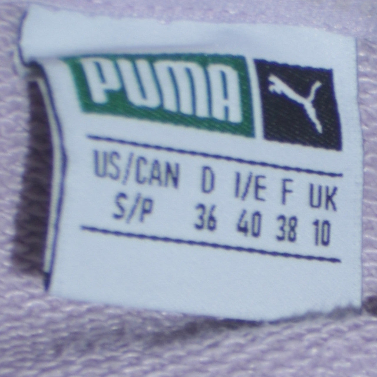 Puma Women’s Pink Hoodie Size 10 Cotton Blend Pullover