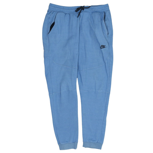 Nike Men's Blue Jogger Sweatpants L Elastic Waist Comfort Fit