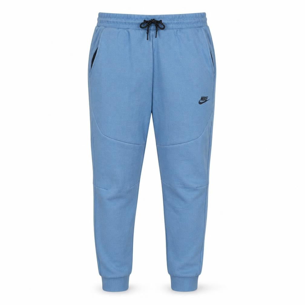 Nike Men's Blue Jogger Sweatpants L Elastic Waist Comfort Fit