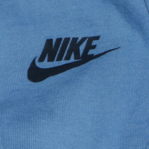 Nike Men's Blue Jogger Sweatpants L Elastic Waist Comfort Fit