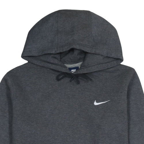 Nike Men's Grey Pullover Hoodie Size M Fleece Sportswear