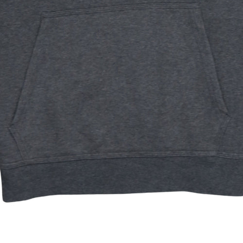 Nike Men's Grey Pullover Hoodie Size M Fleece Sportswear
