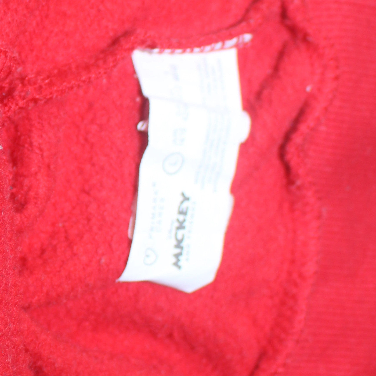 Disney Mickey & Friends Red Sweatshirt Women L Pullover Crew Neck