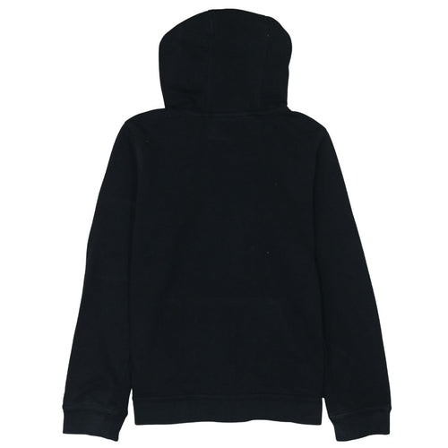 Nike Boys Black Pullover Hoodie XL 158-170cm Cotton Blend Logo Sweatshirt