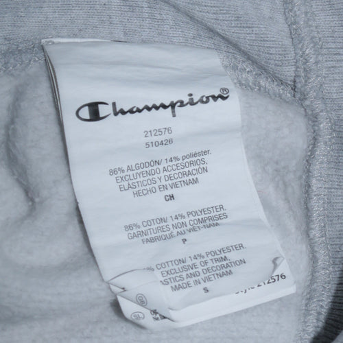 Champion Men's Grey Small Pullover Reverse Weave Sweatshirt