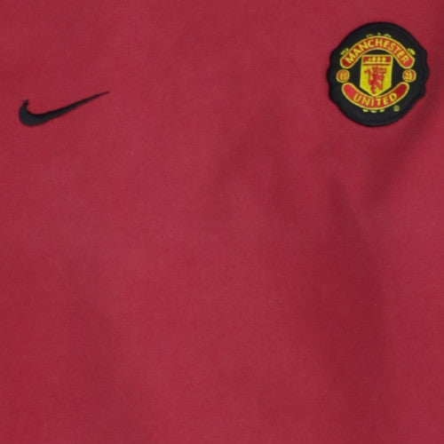 Nike Boys Red Manchester United Pullover Hoodie XL 15-16 Years