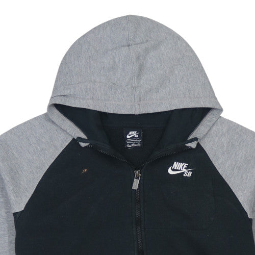Nike SB Boys Black Grey Full Zip Hoodie XL 13-15 Years