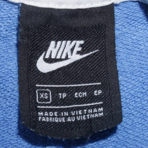 Nike Men's Blue XS Crew Neck Pullover Sweatshirt