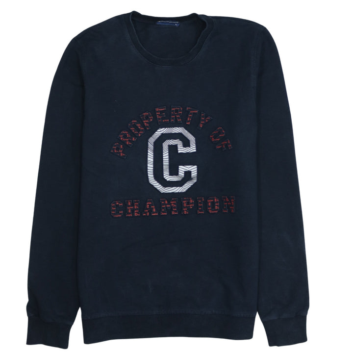 Champion Men’s Blue Crew Neck Pullover Sweatshirt L