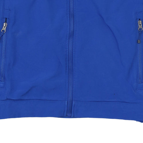 Starter Men's Blue Full Zip Softshell Jacket M (38-40) Defiance County Director