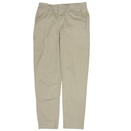 Levi's Premium Women's Beige Essential Chino Jeans Size 27 Regular Fit